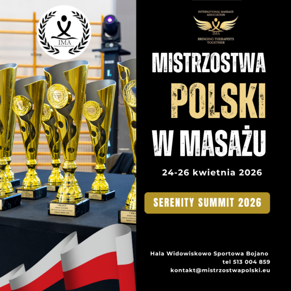 Mistrzostwa Polski w Masażu 2026  - uczestnicy- wpisowe